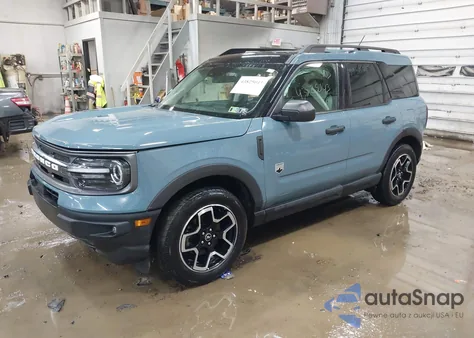 2021 Ford Bronco Sport Big Bend из США, поврежденный, VIN 3FMCR9B61MRA05279